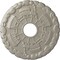 Ekena Millwork Kendall Train Station Medallion (Canopies up to 3 7/8"), 18 1/2"OD x 3 7/8"ID x 1"P, Pearl White CM18KDPWS - alternate 1